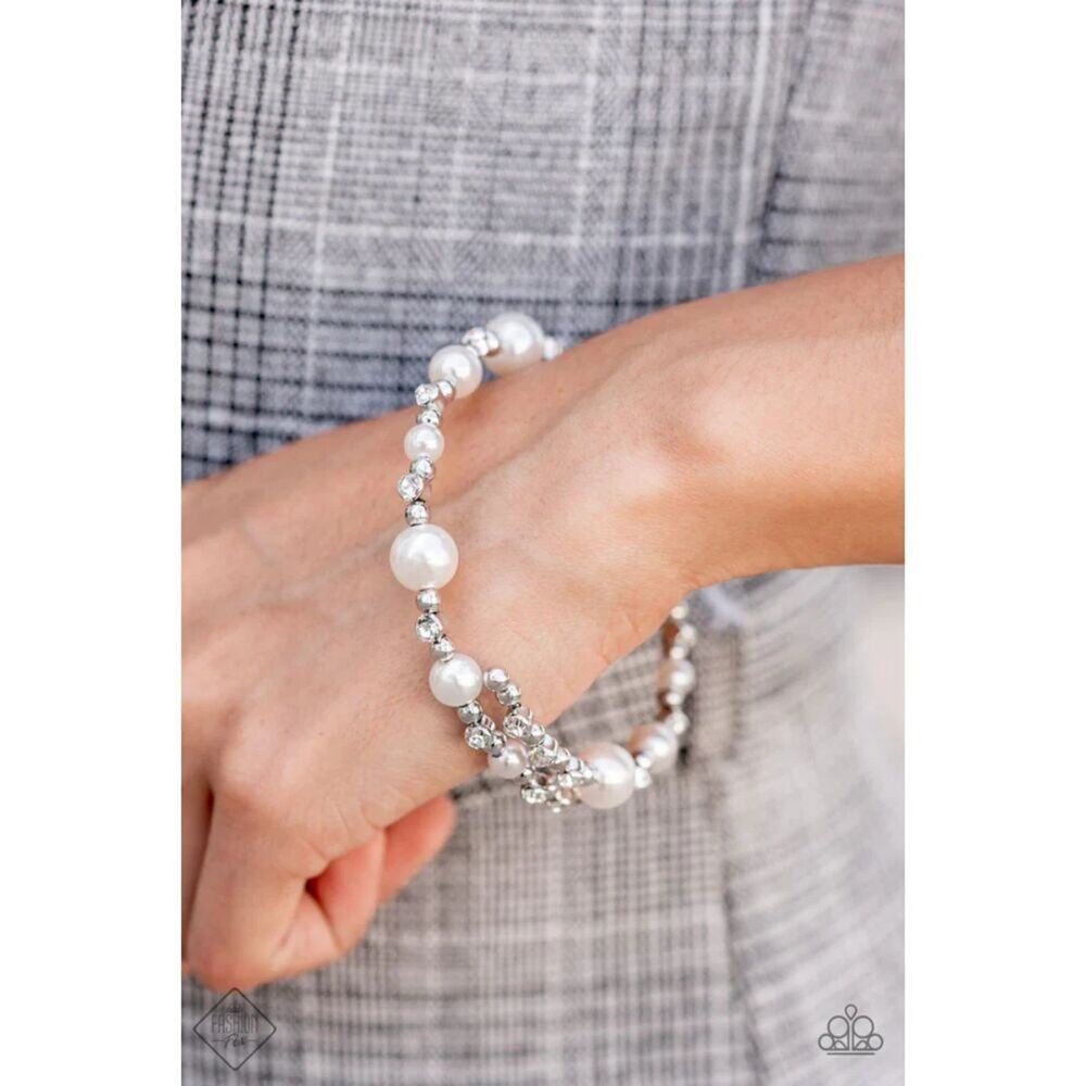 Chicly Celebrity White Bracelet (113)